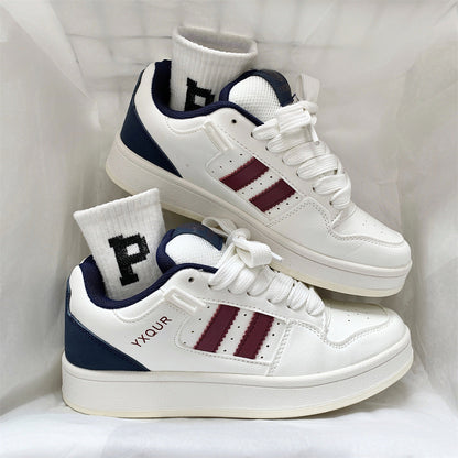 Damen Sneaker Schnürschuhe Bequem Sportlich