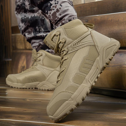 Herren Tactical Stiefel Robust Atmungsaktiv Wasserfest