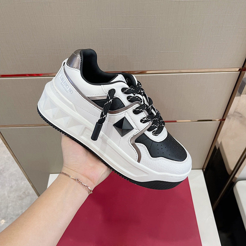 Damen Sneaker Chunky Bequem atmungsaktiv Rutschfest