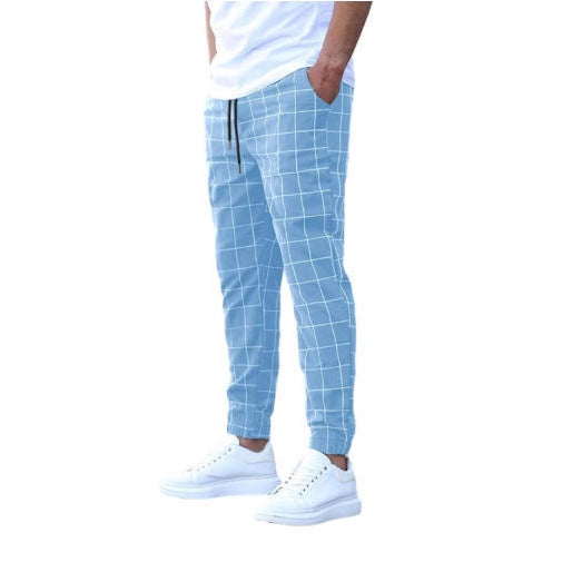 Herren Karohose Lässig Bequem Stadtstyle - BerlinGlamour