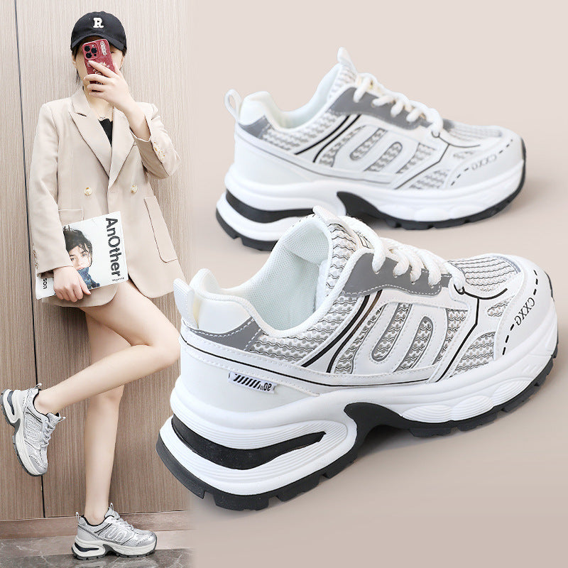 Damen Sneaker Sport Atmungsaktiv Komfortabel
