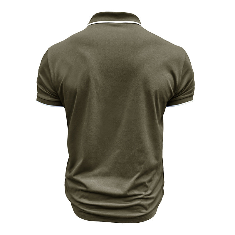 Herren Poloshirt Sportlich Modern Schnitt