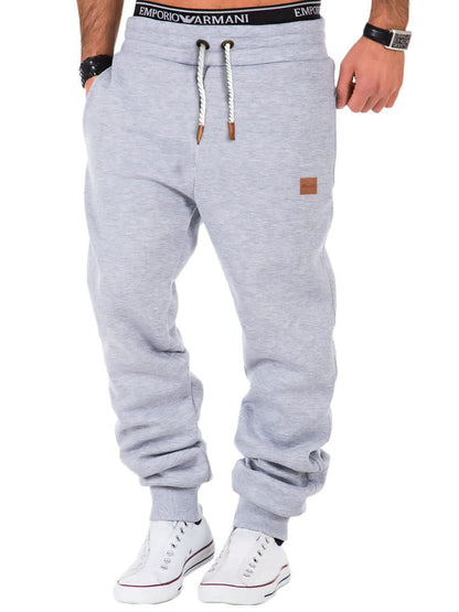 Bequeme Herren Sweathose Elastisch Mit Kordelzug