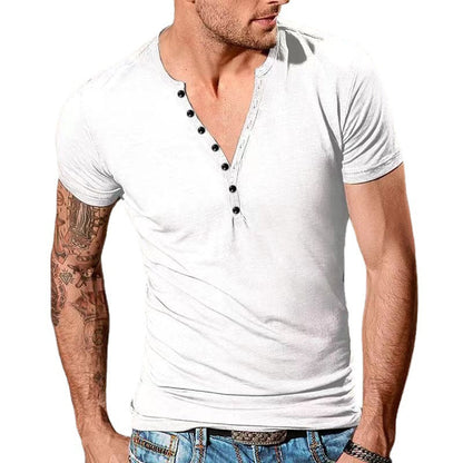 Herren T-Shirt Kurzarm Freizeitshirt Trendig Modern