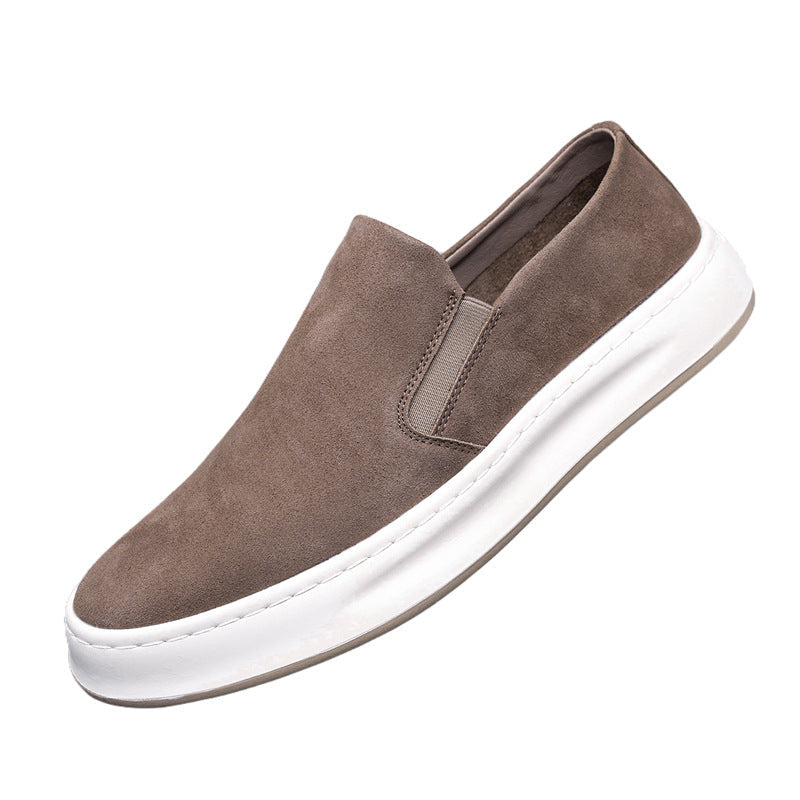 Damen Sneaker Wildleder Bequem Rutschfest