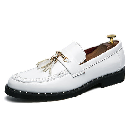 Damen Mokassins Elegante mit goldenen Nieten Schuhe Heidi Mode