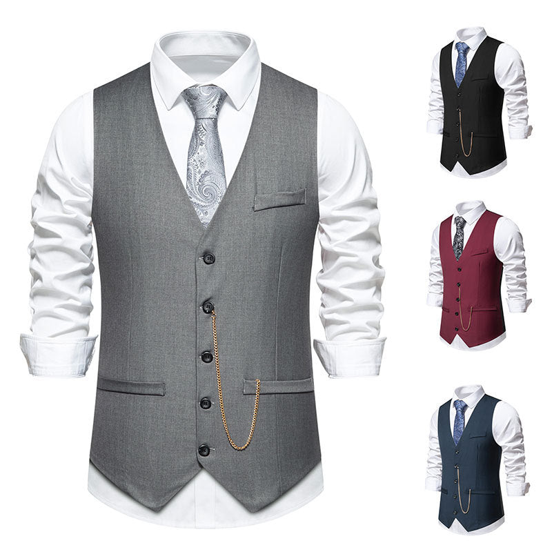Herren Anzugweste Elegant Klassisch Modern