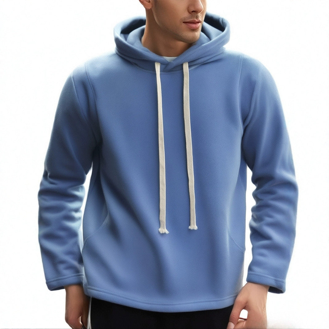 Herren Fleece Pullover Kapuzenjacke ModernSportlich