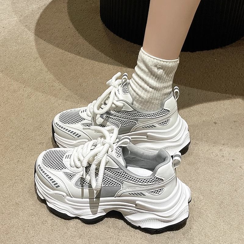 Damen Laufschuhe Sport Sneaker Atmungsaktiv Mesh Sohle