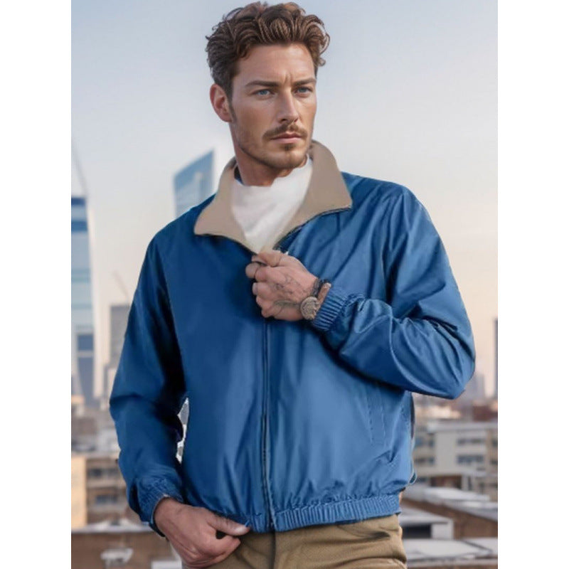Herren Windjacke Leicht Wasserdicht Outdoor