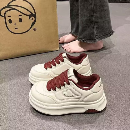 Damen Sneaker Dicksohlige Atmungsaktiv Sportschuhe - BerlinGlamour