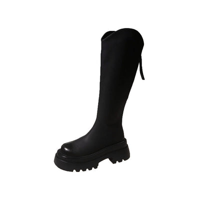 Damen Stiefel Kniehoch Elegant Robust Winter