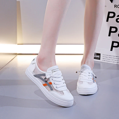 Damen Sneaker Freizeitschuhe Atmungsaktiv Rutschfest Modern