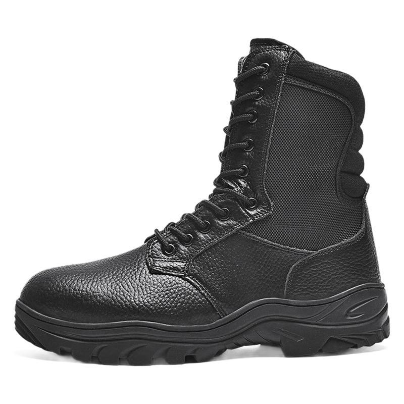 Damen Stiefel Robust Outdoor Tactical Schwarz