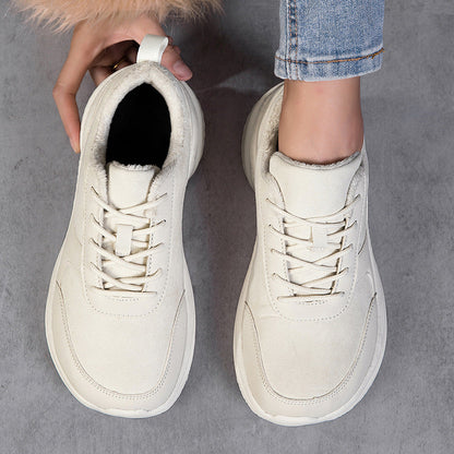 Damen Sneaker Bequem Warm Freizeitschuhe