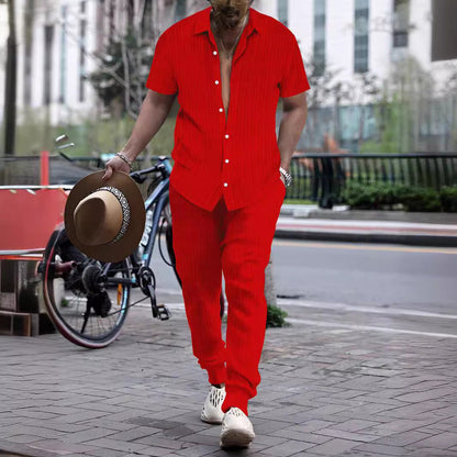 Moderner Herren Sommer Anzug Berlin Style