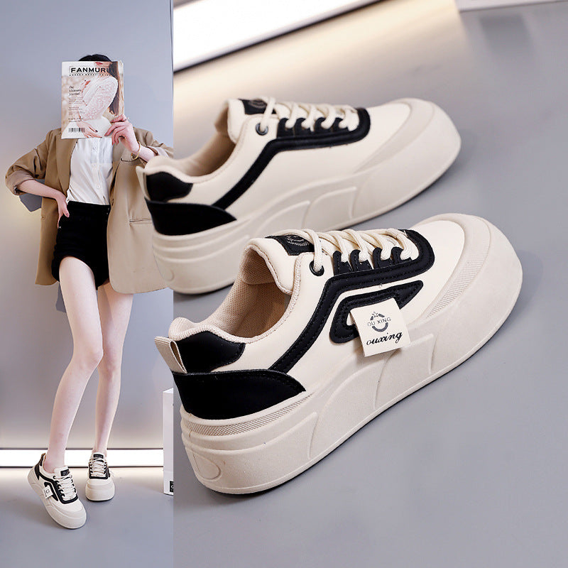 Damen Sneaker Dickes Profil Modisch atmungsaktiv - BerlinGlamour