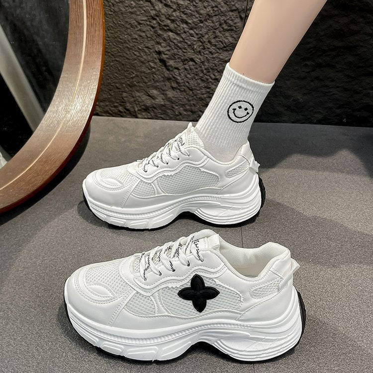 Damen Sneaker Sportlich Bequem Farbenfroh