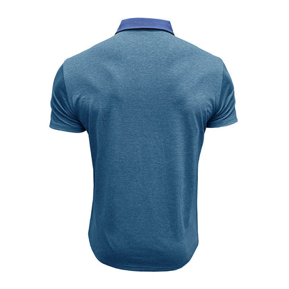 Herren Polo-Shirt Moderner Kragen Slim Fit