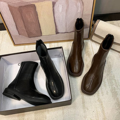 Damen Chelsea Stiefel Flexibel Strapazierfähig Modern