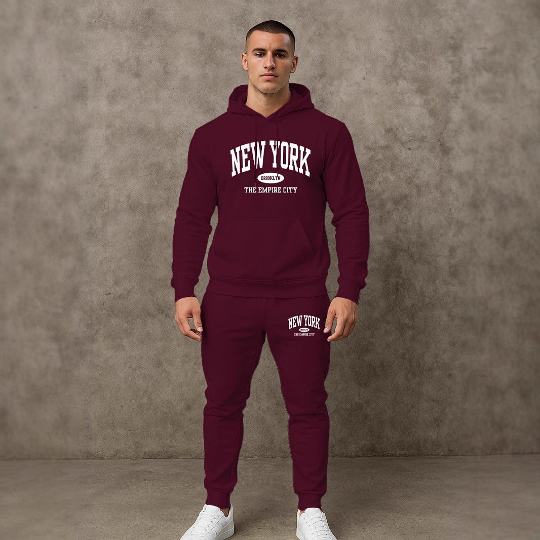 Herren Jogginganzug Sportlich Bequem Modern