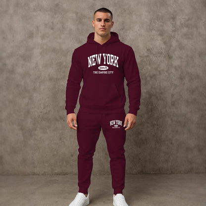 Herren Jogginganzug Sportlich Bequem Modern