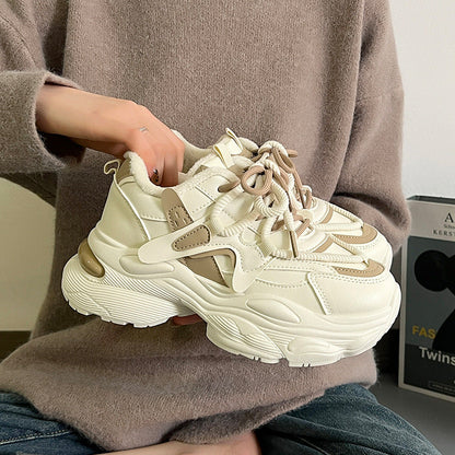 Damen Sneaker Chunky Bequem Atmungsaktiv Stylish