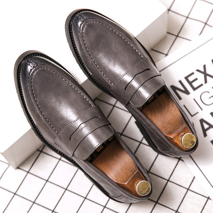 Damen Mokassins Elegante Leder Schuhe Rutschfest