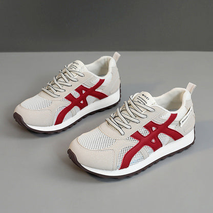 Damen Laufschuhe atmungsaktiv Mesh Sohle Dämpfung