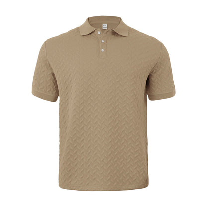 Herren Poloshirt Modern Strukturiert Baumwolle Berlin