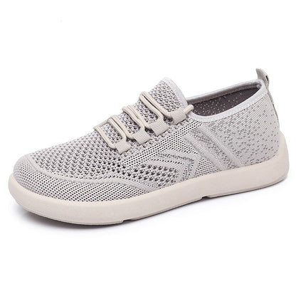Damen Sneaker Atmungsaktiv Elastisch Komfortschuh