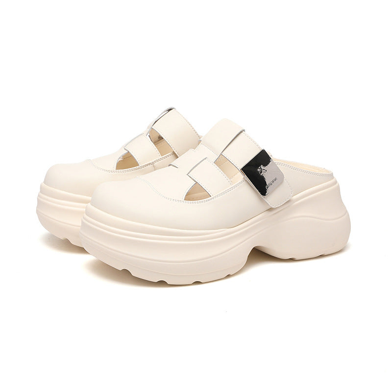 Damen Schuhe Bequem mit verstellbaren Riemen Modisch