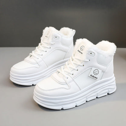 Damen Winter Sneaker Chunky Warm Rutschfest