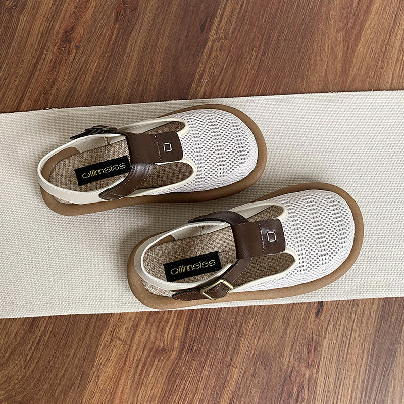 Damen Sandalen Atmungsaktiv Komfortabel Verstellbar