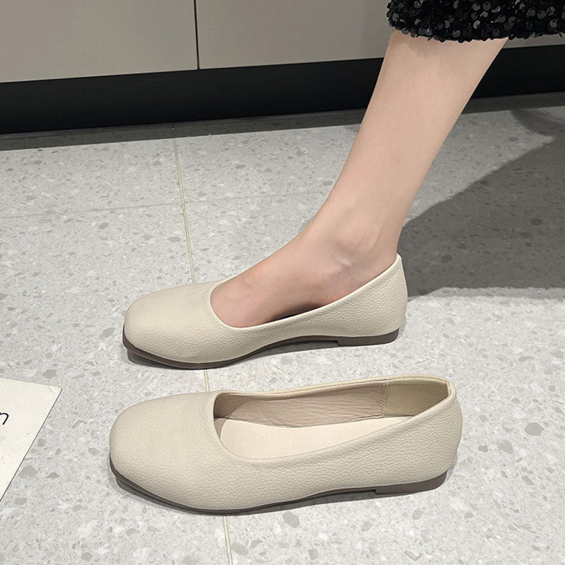 Damen Ballerinas Bequem Elegant Komfort Innensohle