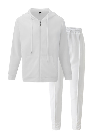 Herren Sport Hoodie Set atmungsaktiv Elastisch