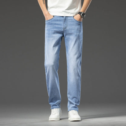 Bequeme Herren Jeans Denim mit tiefen Taschen Lässig