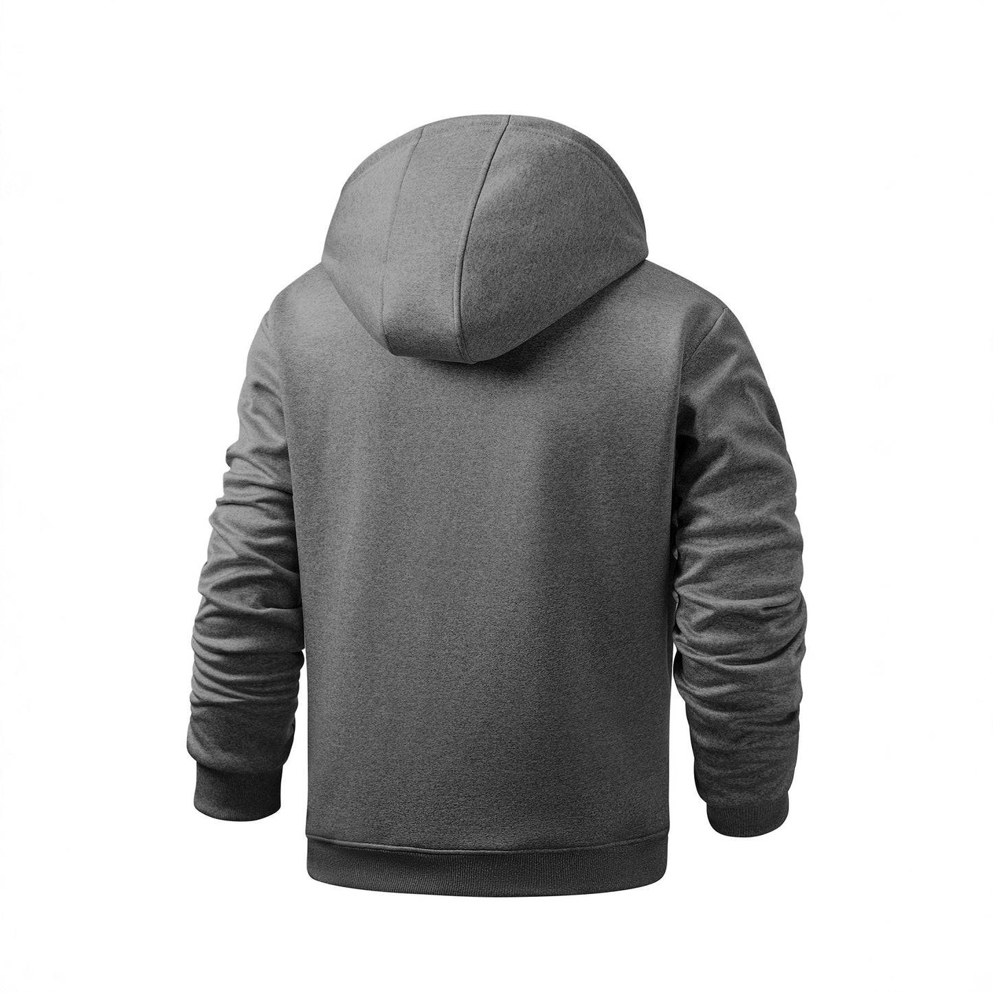 Herren Fleecejacke Kapuze Warm Gemütlich