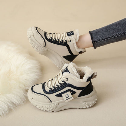 Damen Sport-Sneaker Warm Winter Fleece Innenfutter