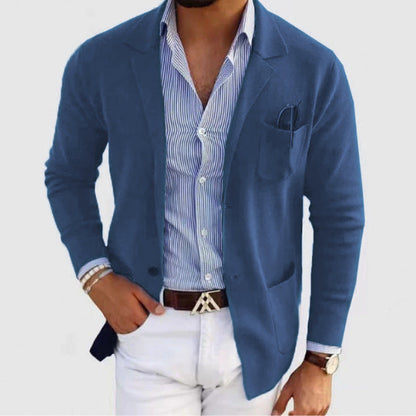 Herren Blazer Baumwoll Elegant Modern Berlin Stil