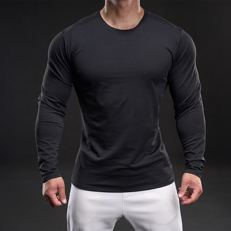Funktionsshirt Herren Langarm Sportlich atmungsaktiv