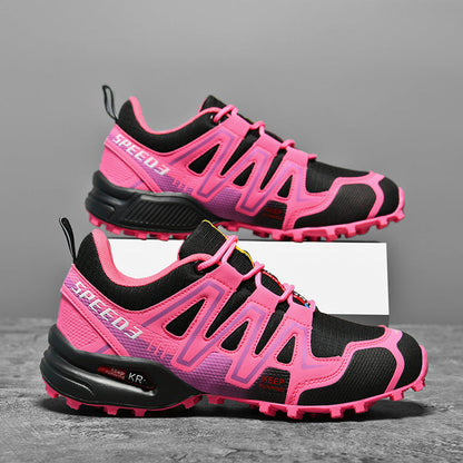 Laufschuhe Damen Trailrunning Atmungsaktiv Rutschfest