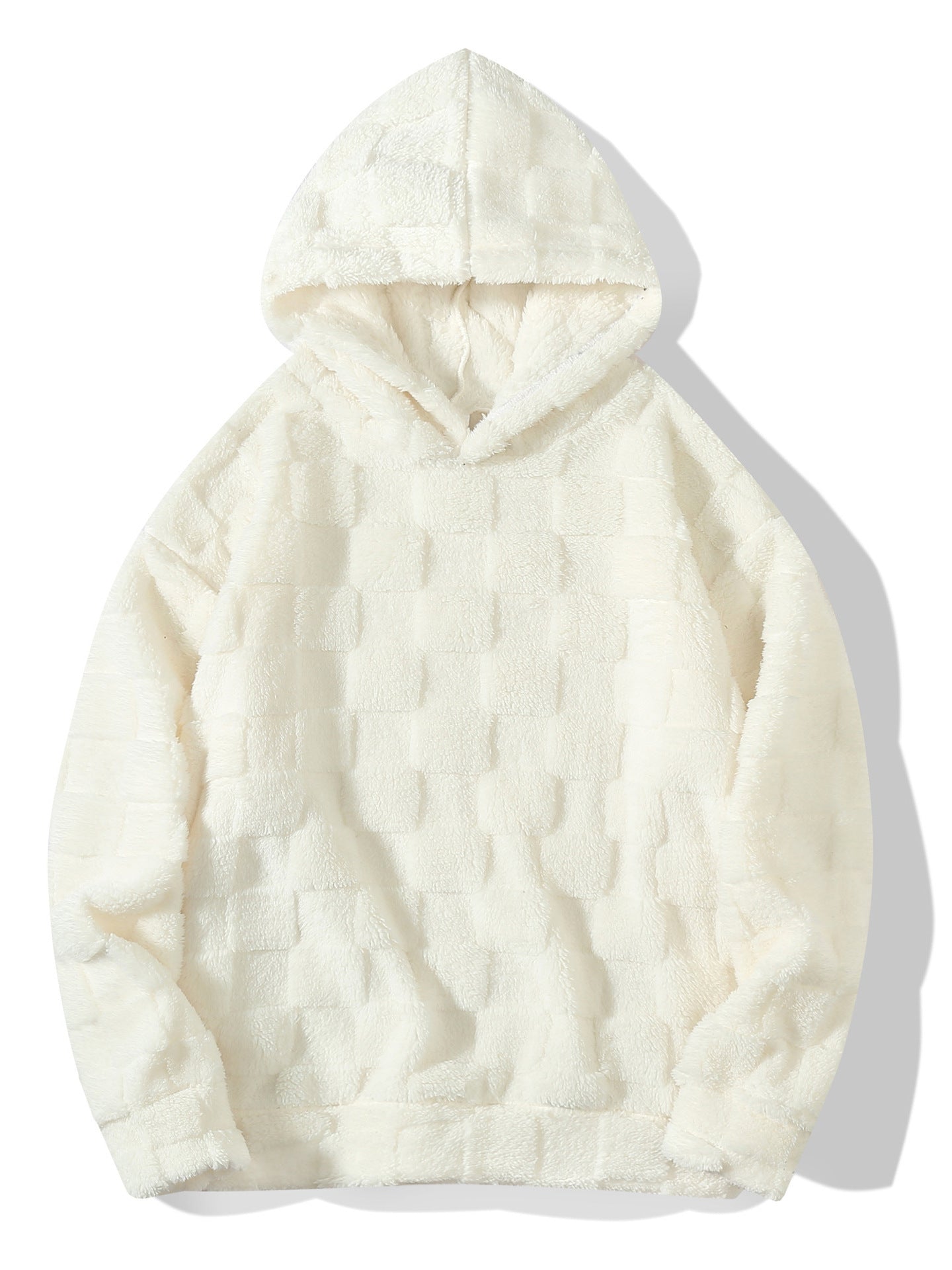 Herren Fleece-Hoodie Kuschelig Warm Mit Muster