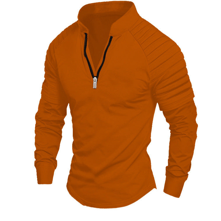 Herren Sportpullover Modern mit Zip und Stylish Look