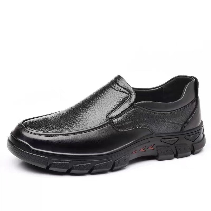 Damen Lederschuhe Slip-On Schuhe Ergonomisch Bequem