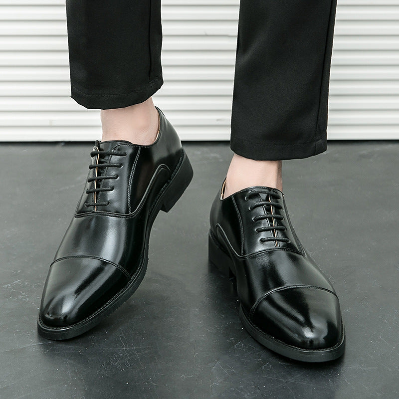 Damenschuhe Lederschnürschuhe Elegante Damenmode