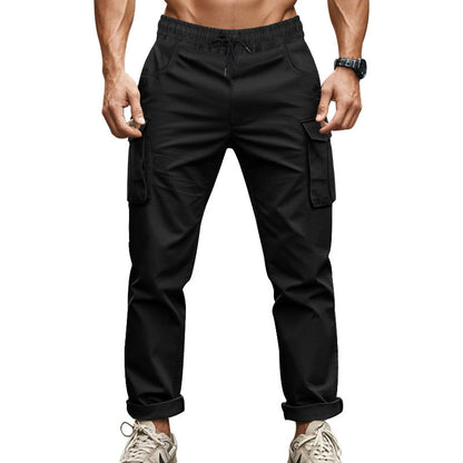 Herren Cargo-Hose Bequem Mit Seitentaschen Elastisch