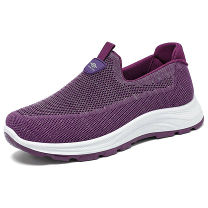 Damen Sport Schuhe Atmungsaktiv Elastisch Bequem