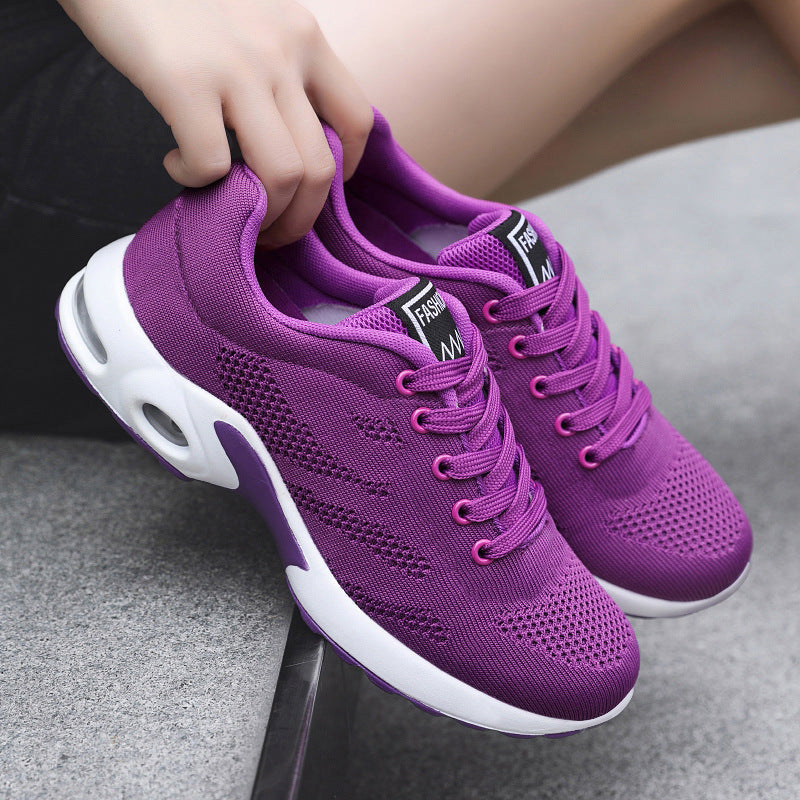 Damen Sport Sneaker Luftdurchlässig Fitnessschuhe Modern - BerlinGlamour