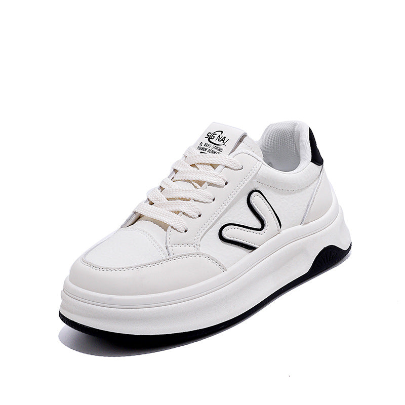 Damen Sneaker Hoch Modisch atmungsaktivDickes Profil
